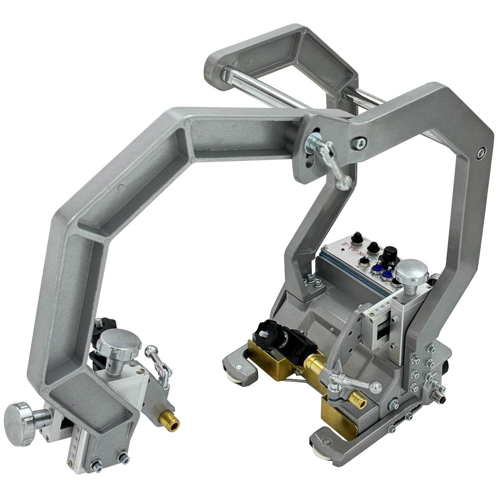 Automatic Flat Rail Welding Trolley Double-sided Angle & Plane Welding Carriage