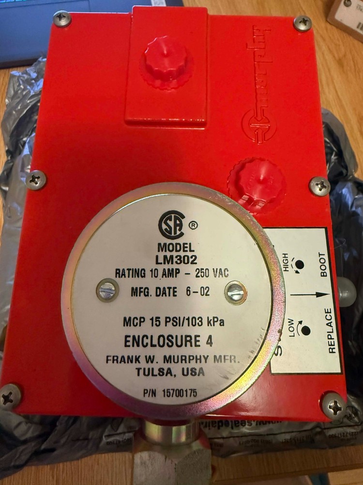 Murphy LM302 Level Maintainer