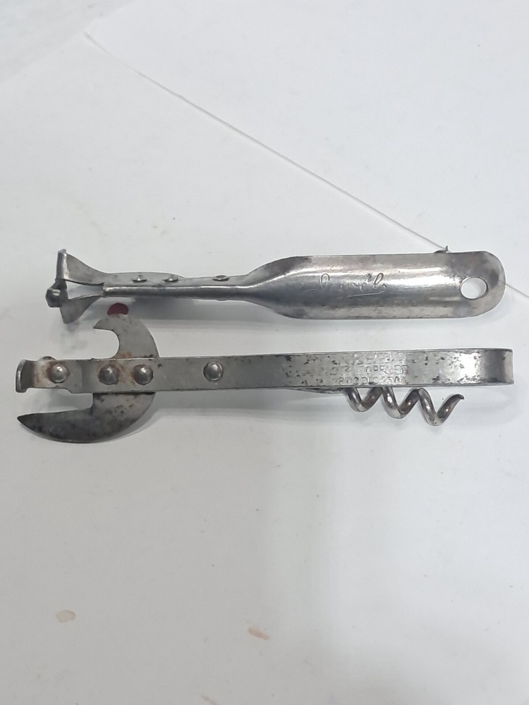 Two Vintage Can/Bottle Openers YANKEE & Jewel (e)