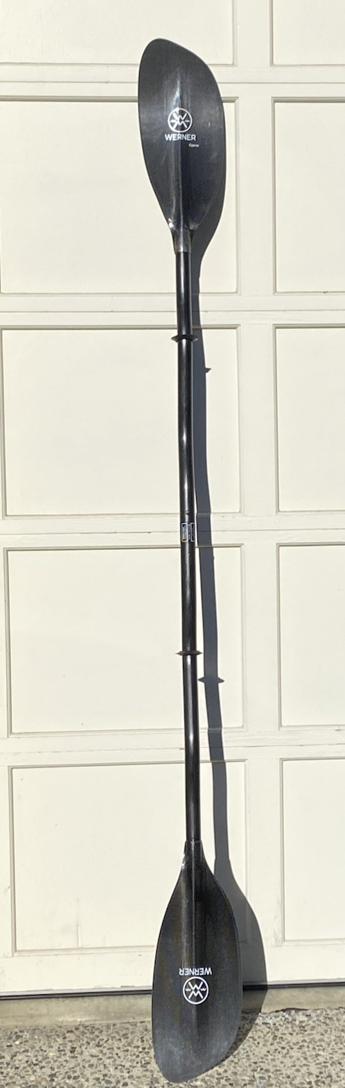 Werner Cyprus 210cm 2 Piece Bent Shaft Kayak Paddle