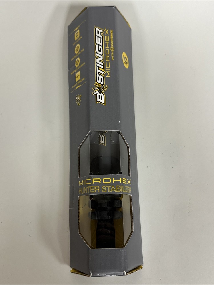 Bee Stinger MicroHex 10" Stabilizer in Grey - B Stinger- Gray