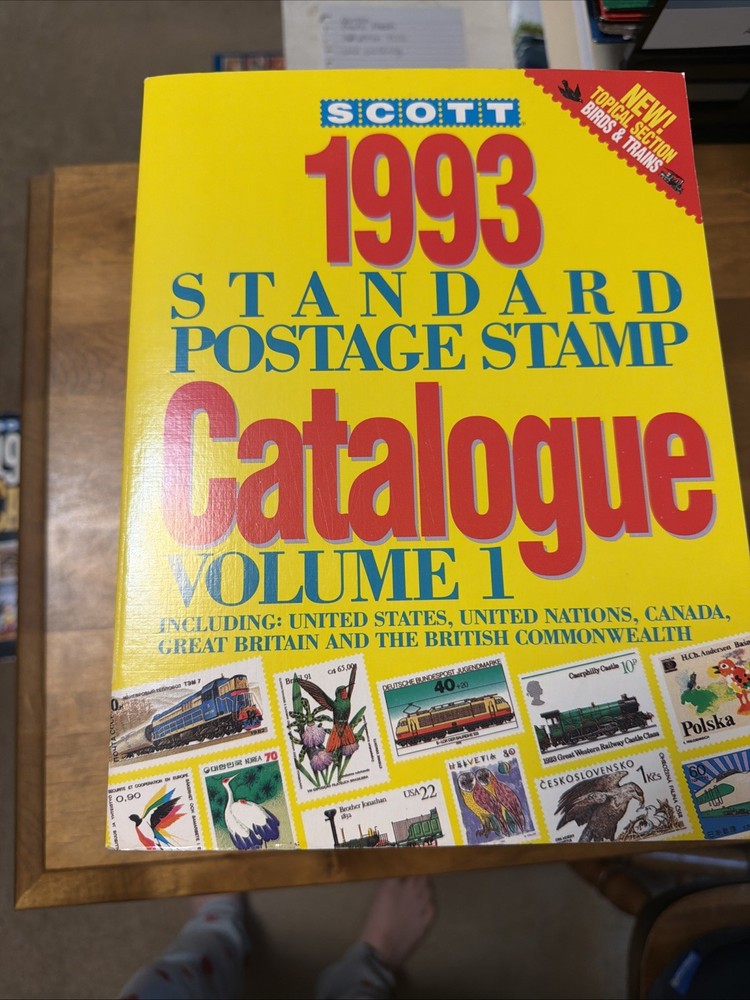 Scott Standard Postage Stamp Catalog 1993 1-4 And Specialized