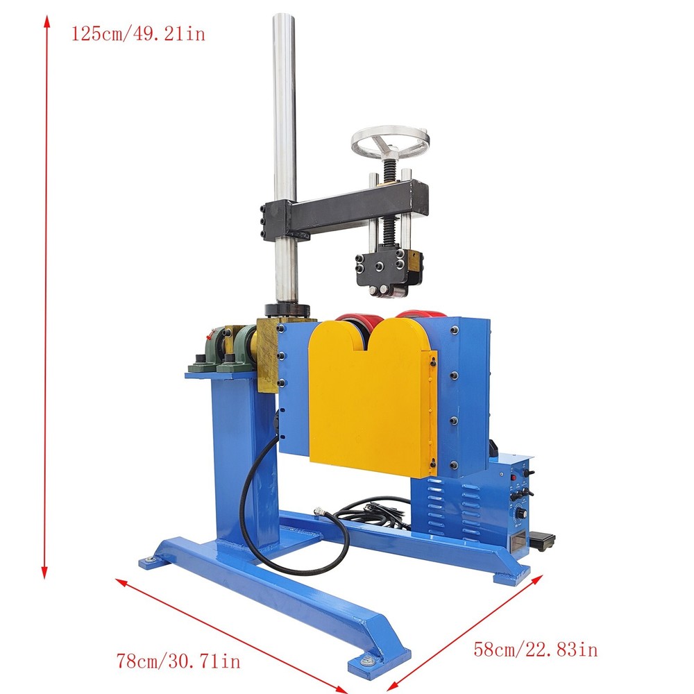 110V Pressure Roller Welding Roller Frame Welding Tank Turning Rolls