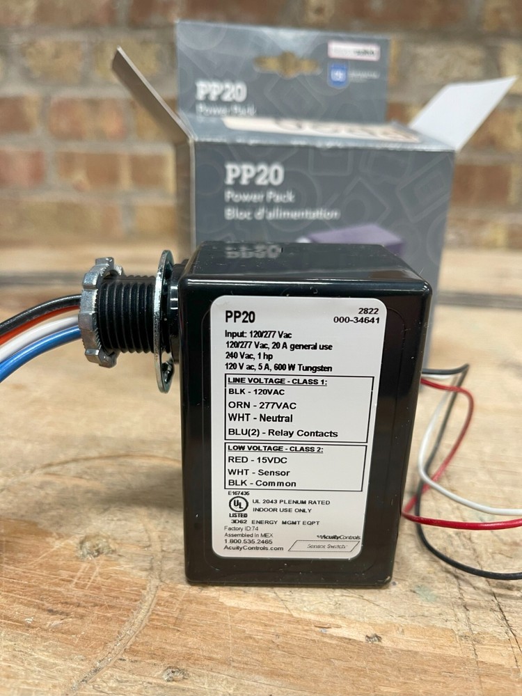 SENSOR SWITCH PP20 POWER PACK RELAY