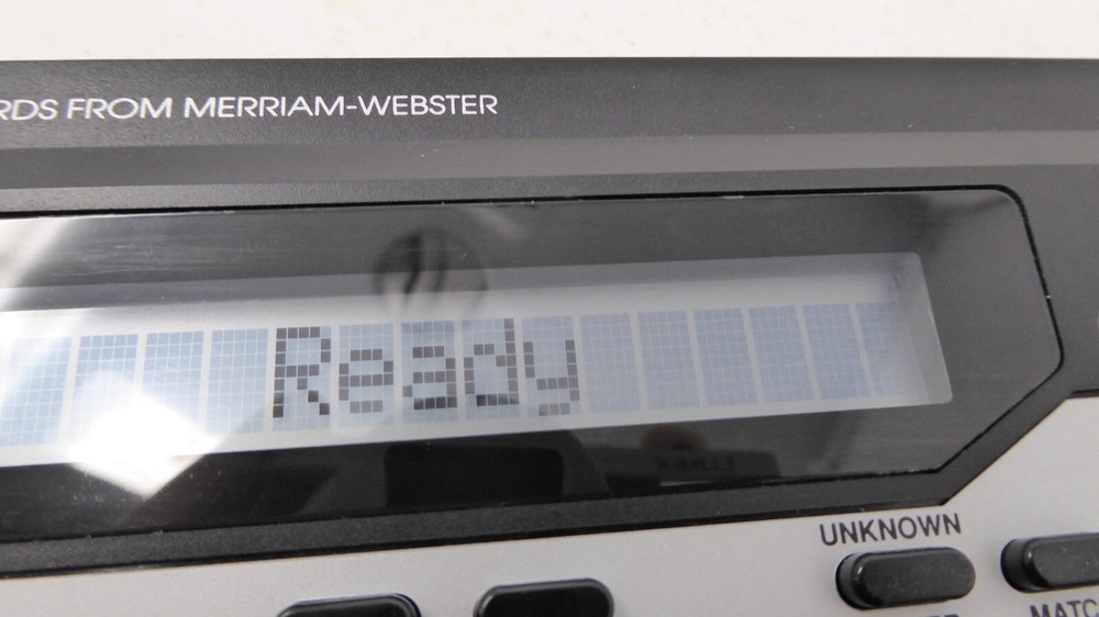 Franklin Crosswords Puzzle Solver Model CW-50 Tested/Works