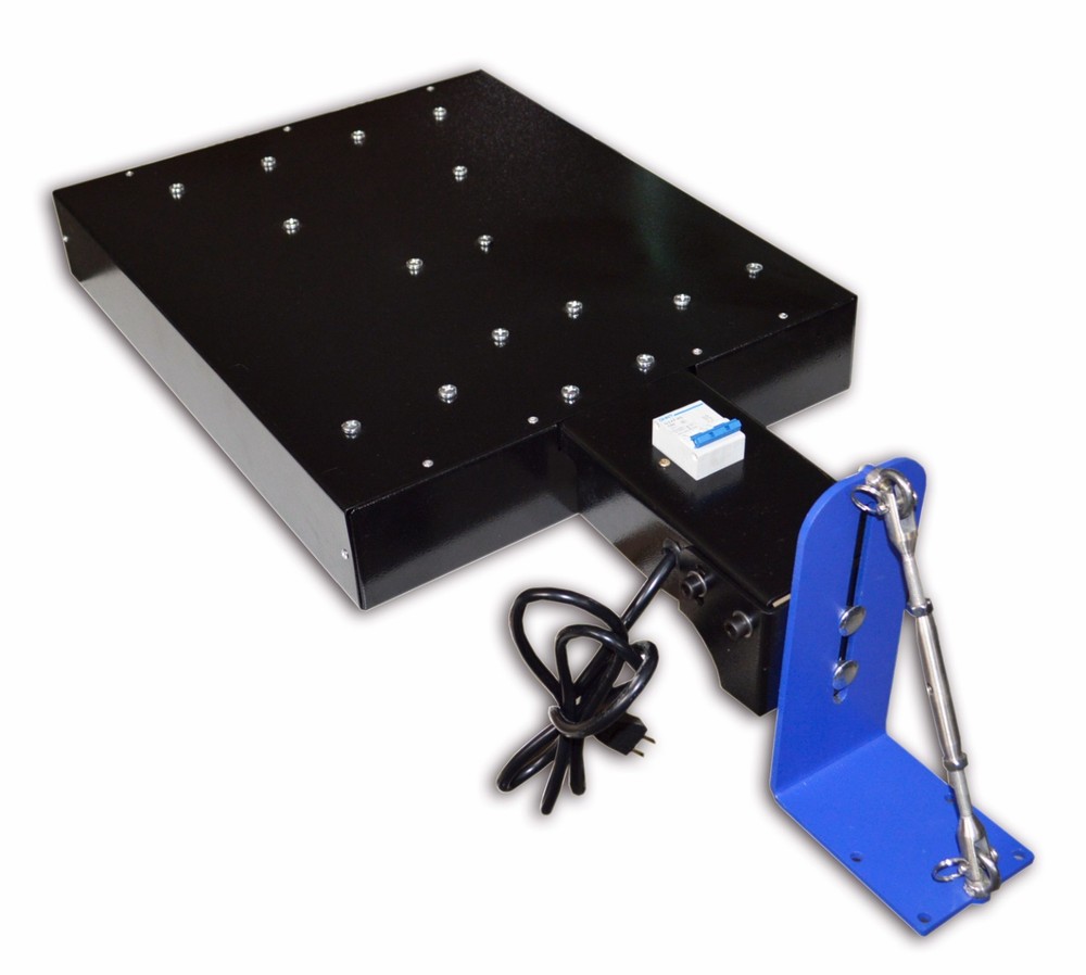 Screen Printing Machine 3 Color Silk Screen Press Printer Rotary Flash Dryer