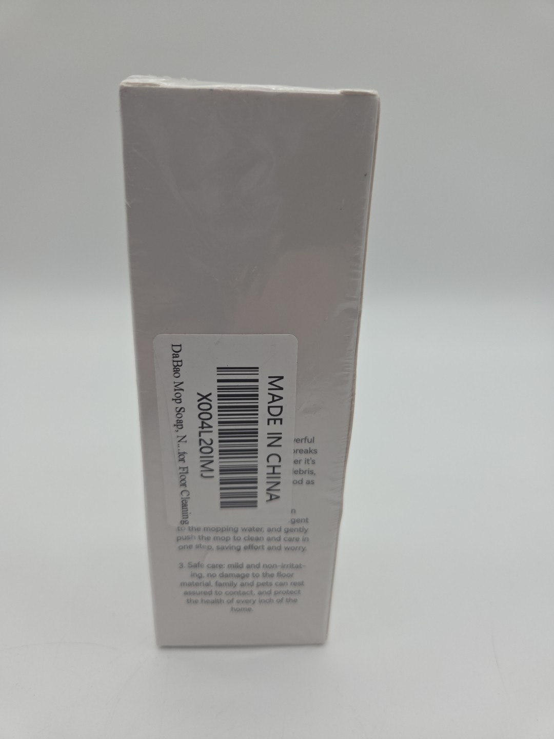 Blyss Baja Mop Soap Floor Cleaning 4.06 oz concentrated formula Exp 02/21/28