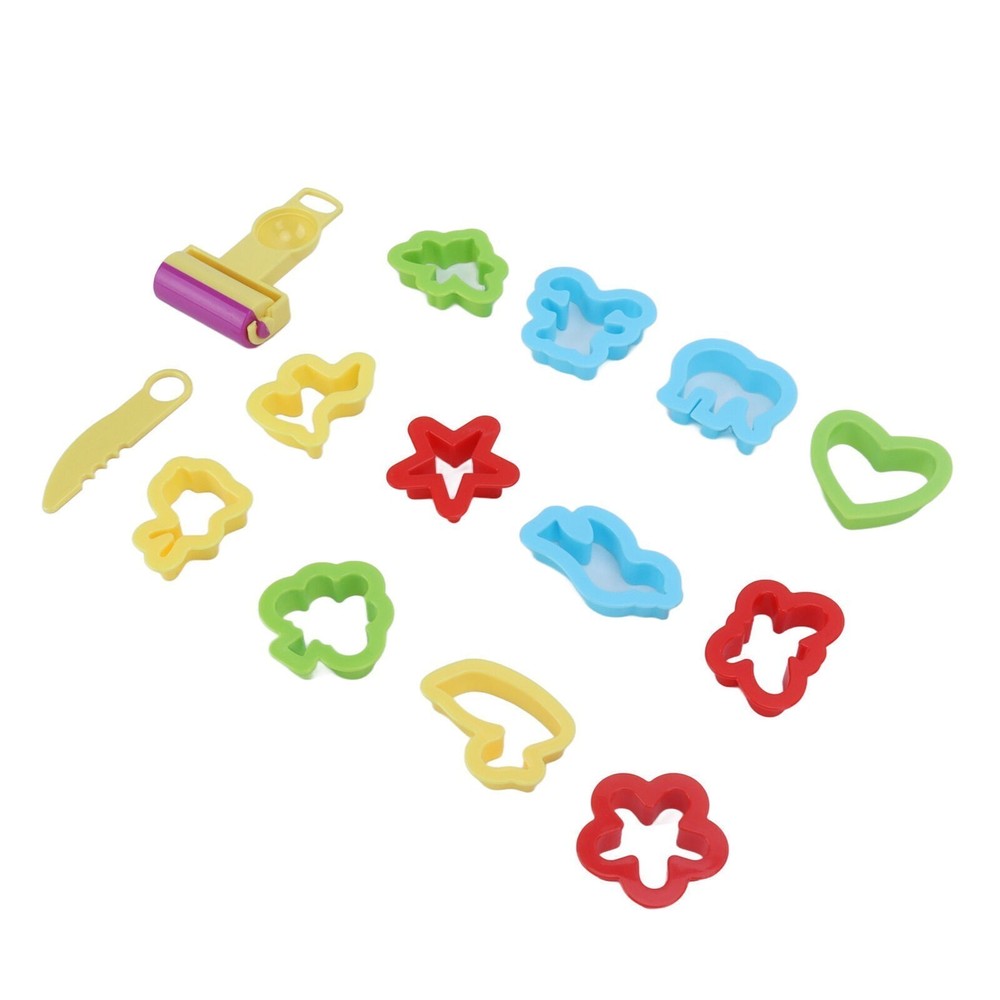 Modeling Clay Molds ABS Plastic Material Easy Cleanable DIY Educational Relaxing