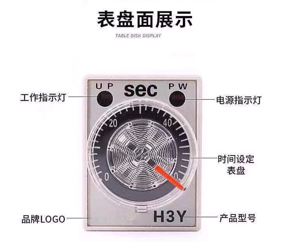 1PC New Omron Timer H3Y-4 DC24V 5M #LL
