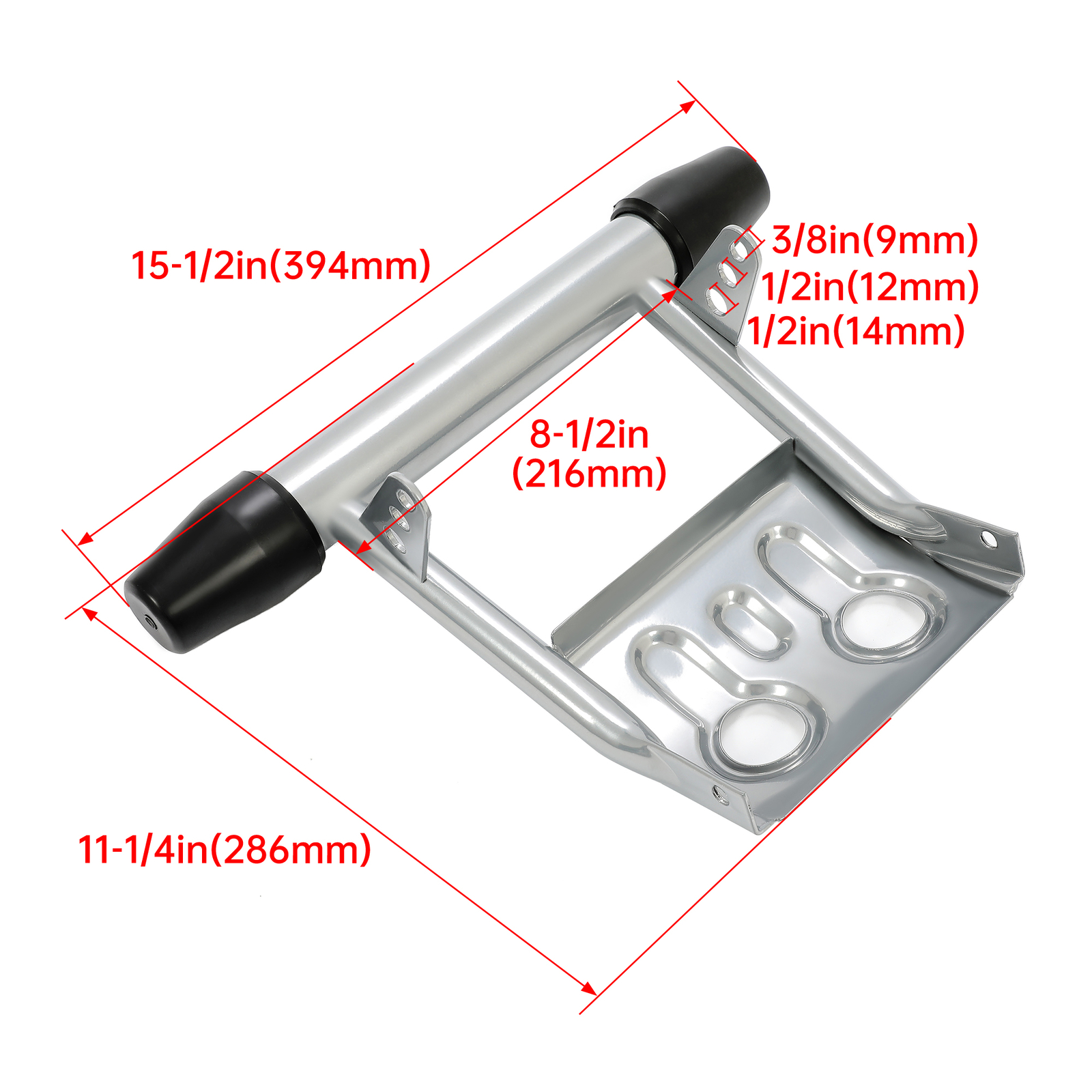 New Front Bumper Silver For 1987-2006 For Yamaha Banshee 350 YFZ350