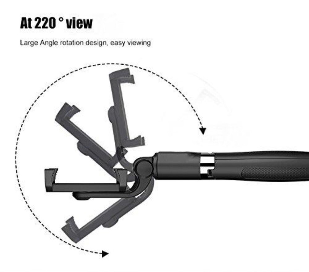 Selfie Stick Wireless Bluetooth with Remote and Extendable Tripod Phone Holder