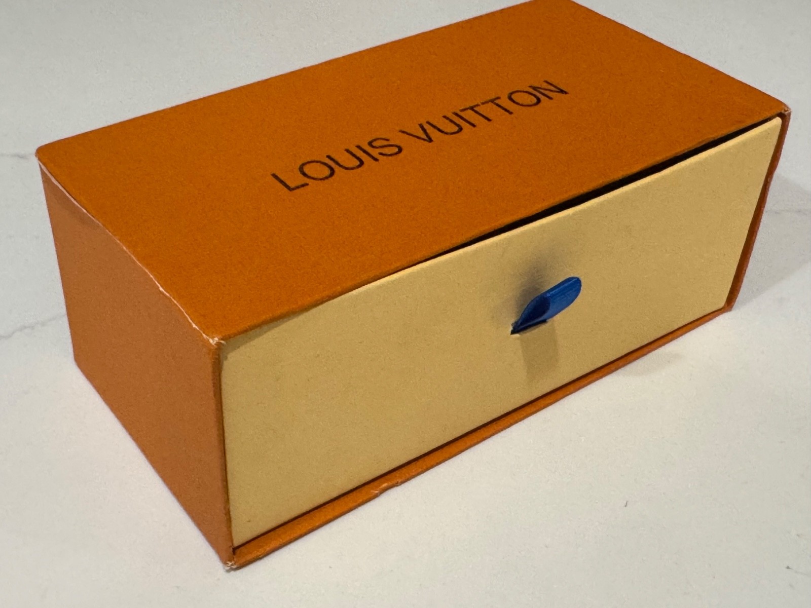 LOUIS VUITTON SMALL EMPTY BOX 7"X3.5"X2.75"