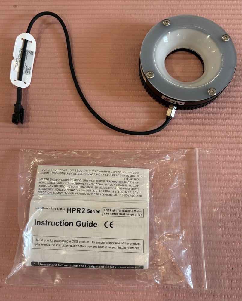 CCS HPR2-75SW Machine vision Ring Light