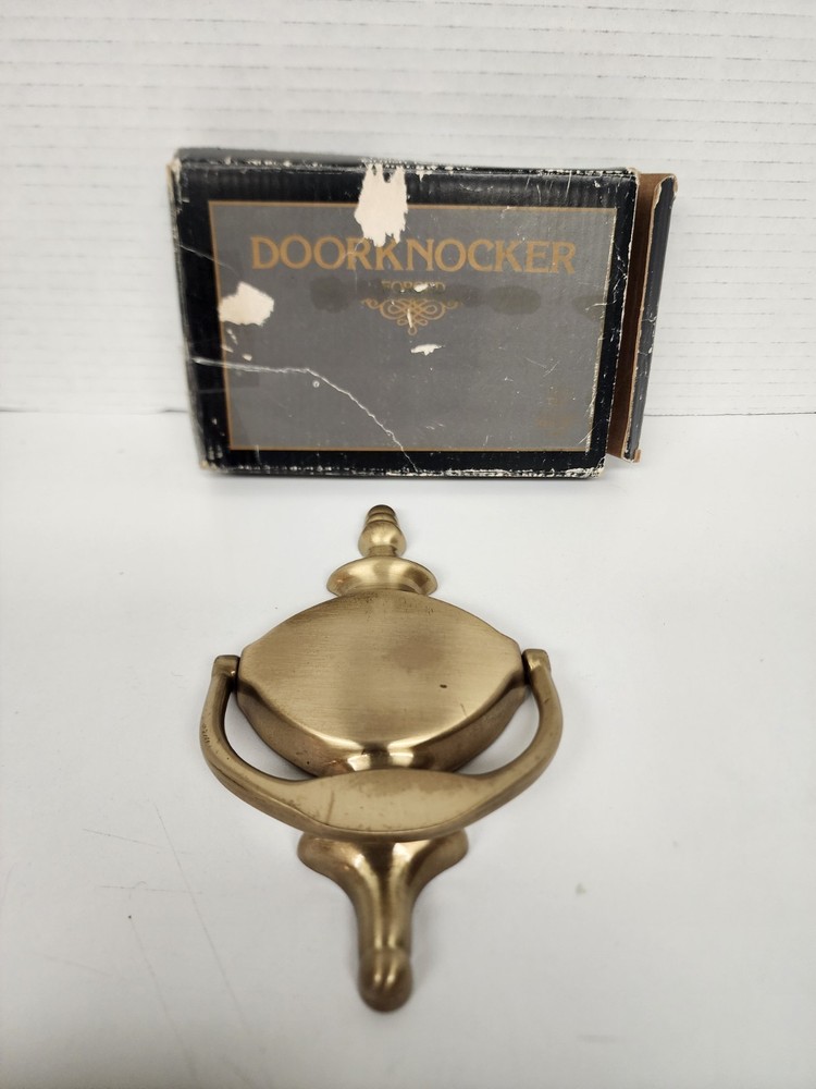 Vintage G&D Solid Brass Door Knocker Spain