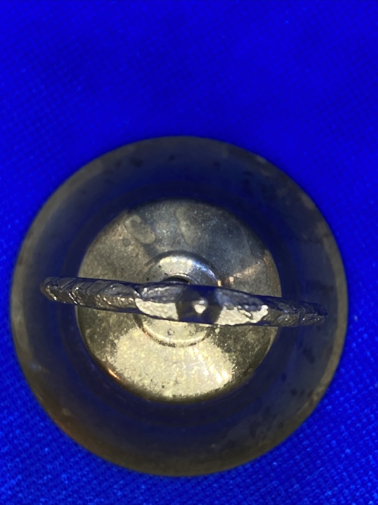 BRASS BELL HOLIDAY TREE HANDLE 4” tall