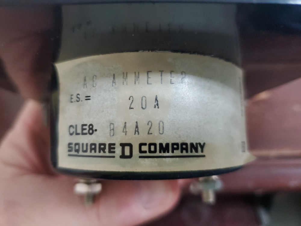 Square D CLE8-B4A20 PANEL METER (TA16MS)
