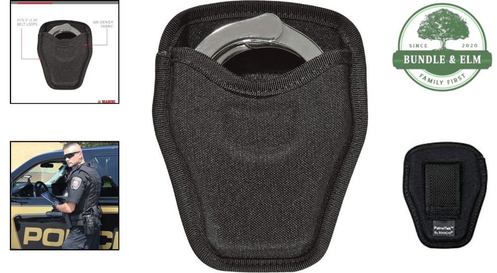 Molded Handcuff Case with Contoured Design for Secure and Long-Lasting Fit
