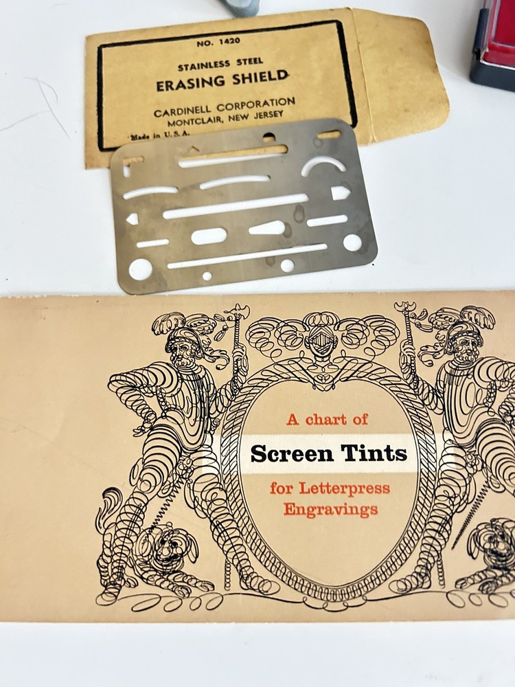 Vintage Drafting Tool Lot