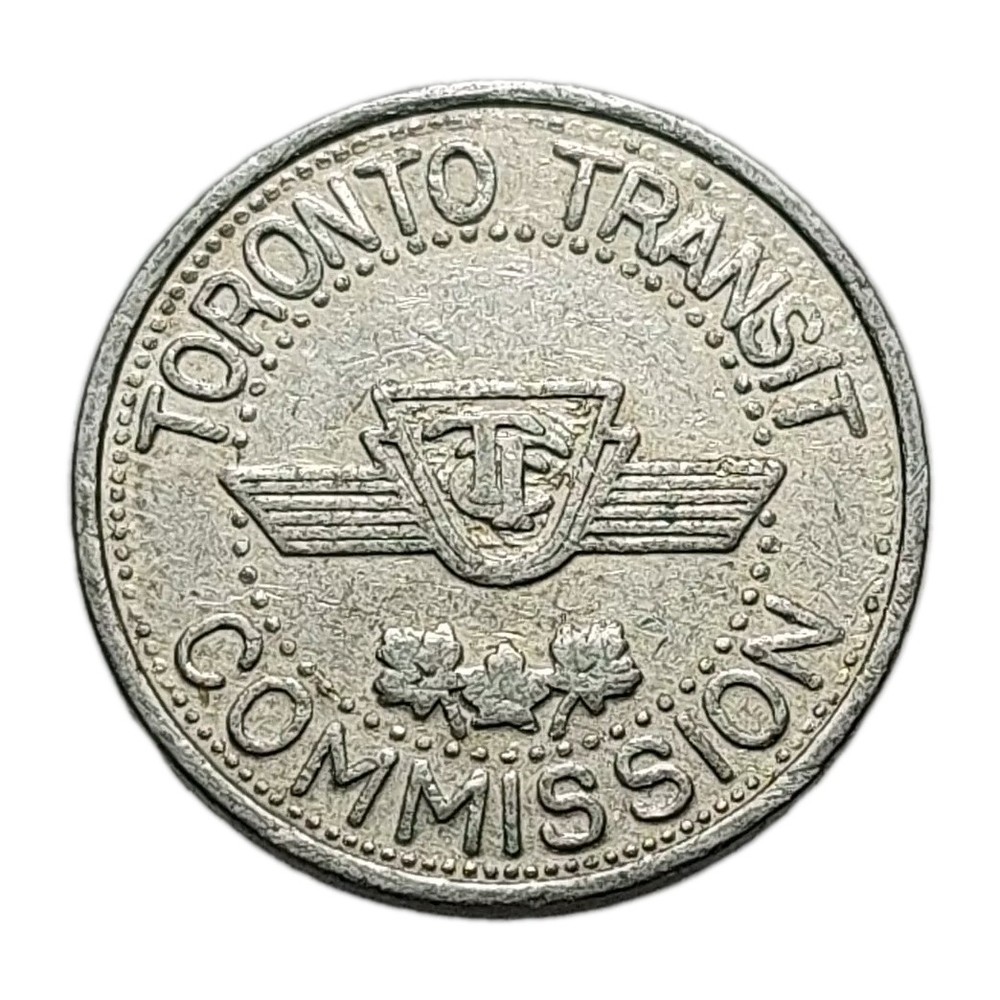 Toronto Tranisit Commission TTC Token Canada E25