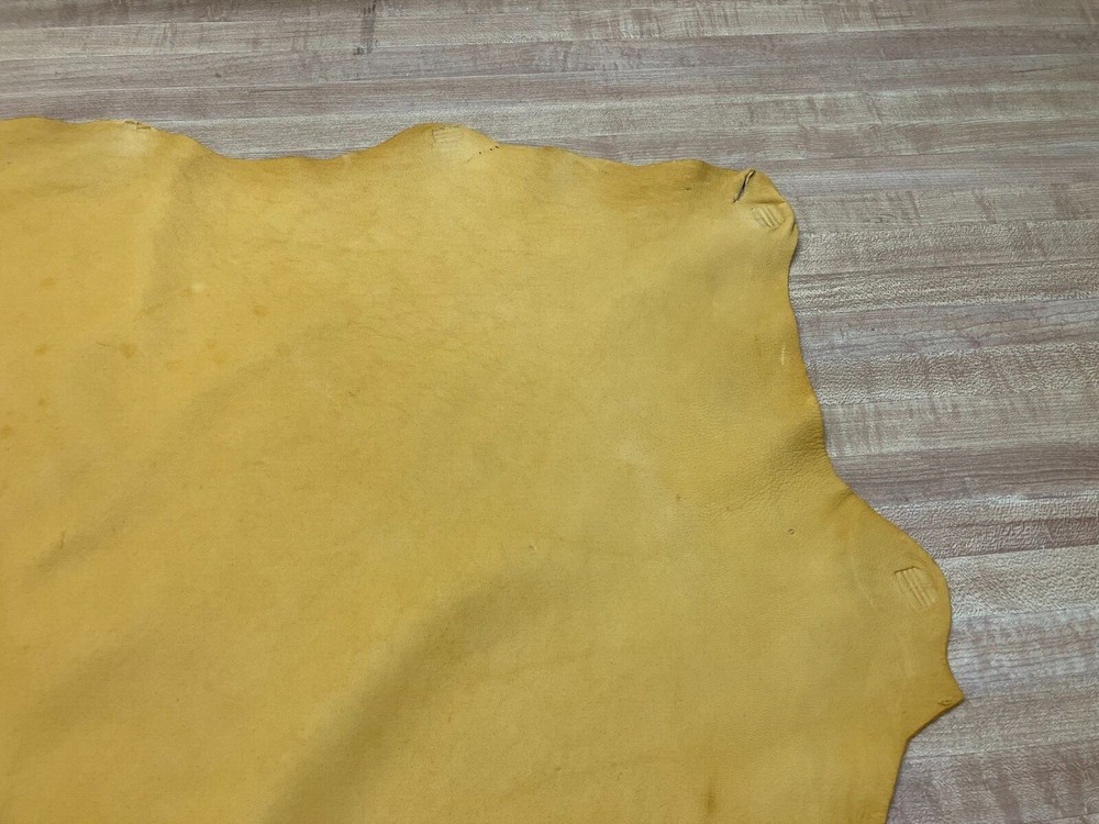 Top Grain Sheep Leather Gold #0018497 Row E