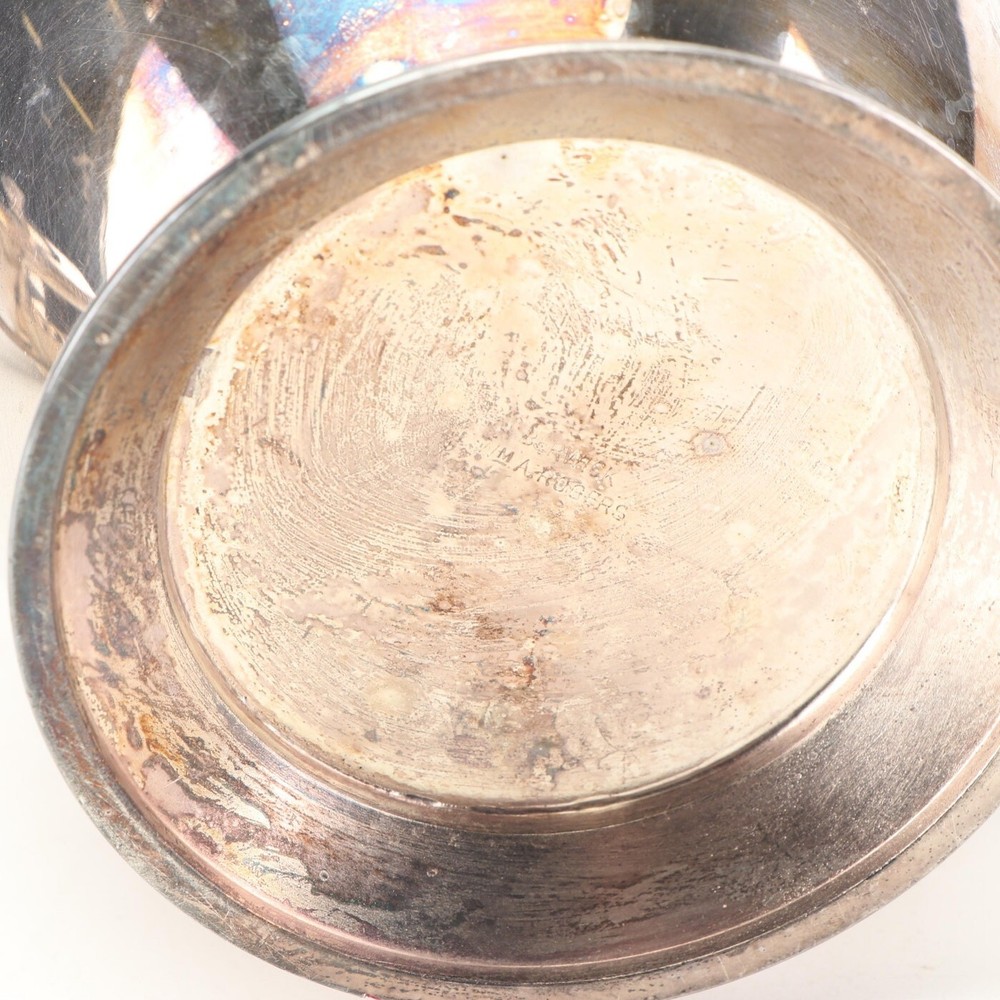 Wm Rogers "Berwick" Silver Plated Water Pitcher and Other Tableware