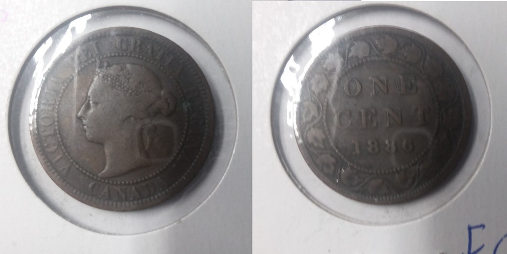 Canada 1886 Large Cent