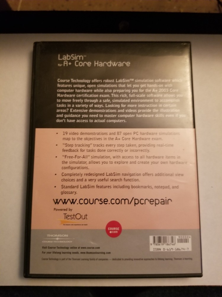 A+ Software LabSim Core Hardware DVD 1st Edition