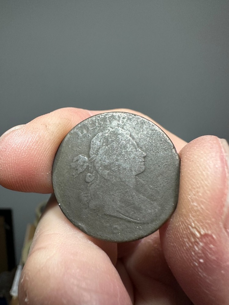 1798 draped bust large cent  G-VG  S-185