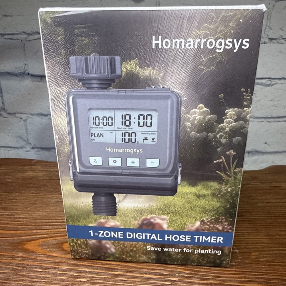 Homarrogsys Hose Timer 1 Zone Garden Hose Timer Water Hose Timer