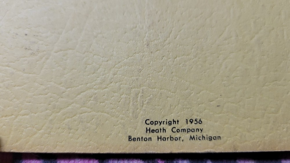 *Original* Heathkit Model FM-3 Frequency Modulation Tuner Assembling Manual