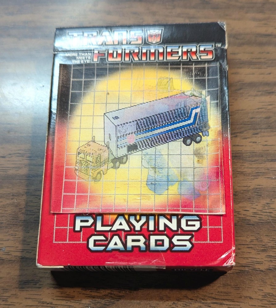 Hasbro - Trans Formers 2002 Playing Cards