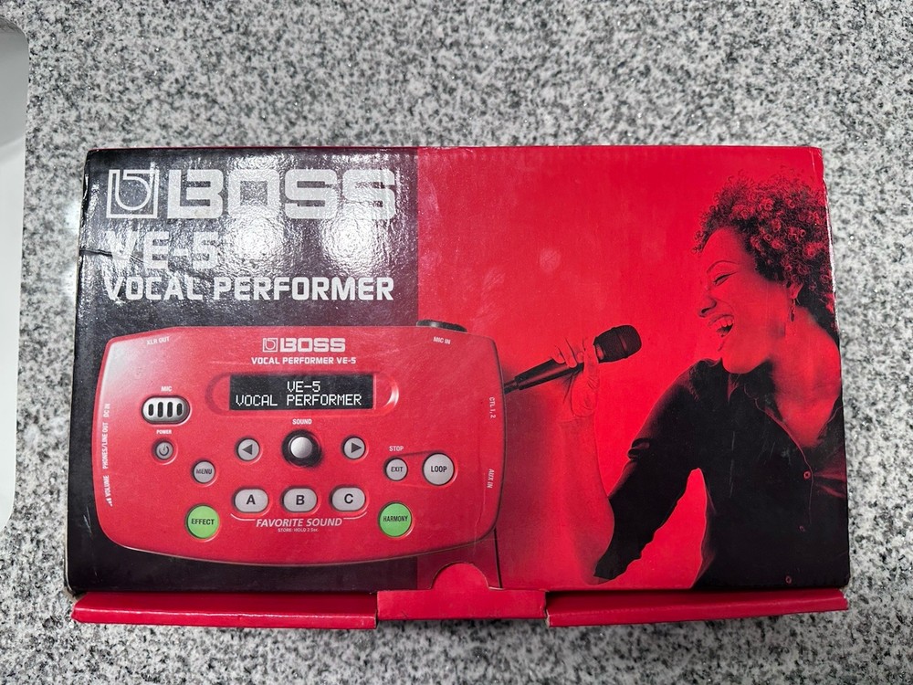 Boss VE-5 Vocal Performer Personal Effects Processor Looper