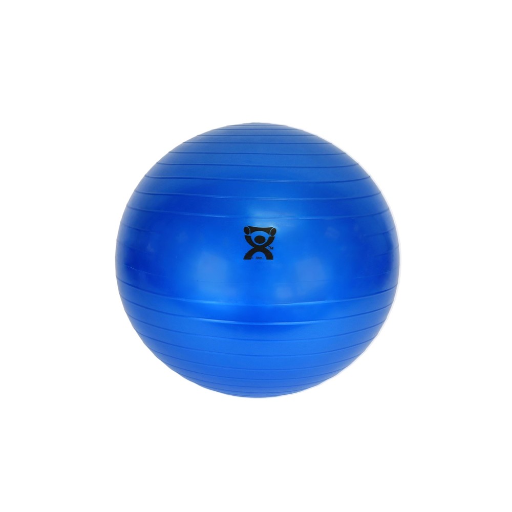 Inflatable Exercise Ball - Blue 11.8" Durable Extra Thick Non-Slip Stability ...