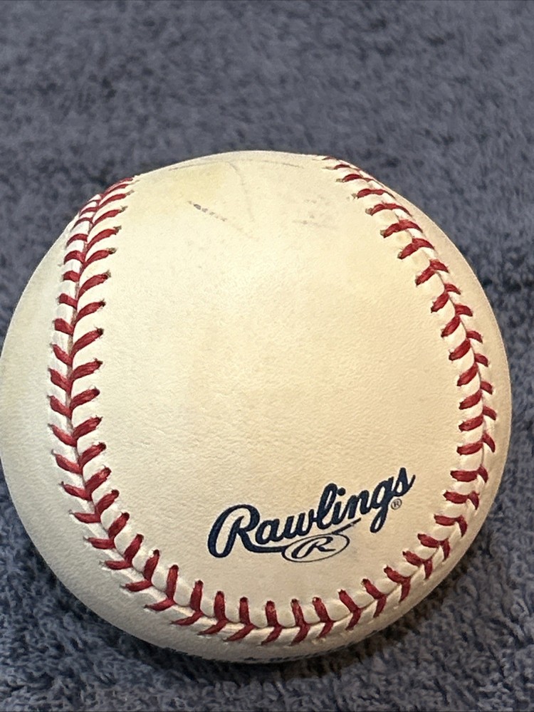 mike pelfrey signed baseball autograph ball auto cc