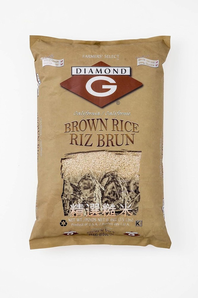 Diamond G Brown Rice 15lb