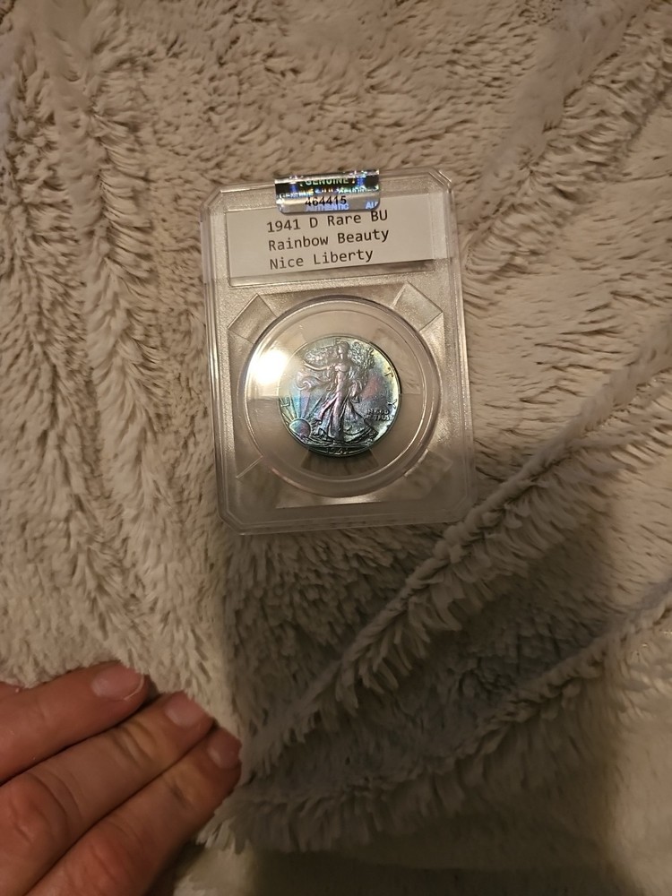 1941-D 50C Walking Liberty Half Dollar