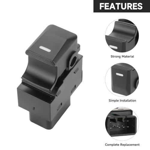 Passenger Side Master Power Window Switch - Compatible for Kia Sportage 2011