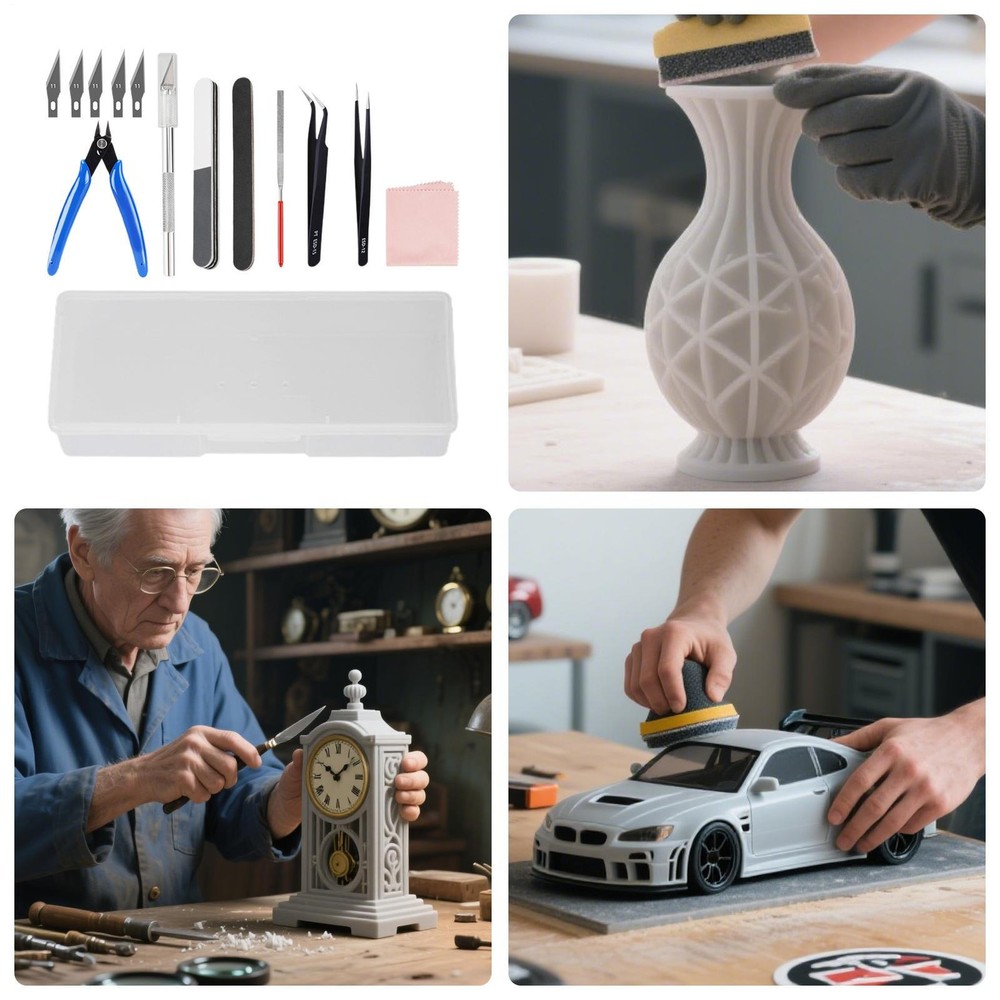 Model Kit Tools Modeler Building Deburring Kit Portable Printer Standard