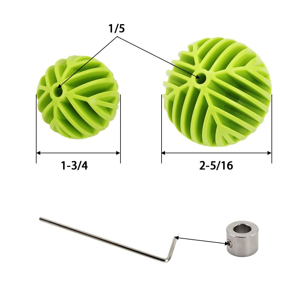 Flex Shank Installer Drill Bit Guide Tools/Cable Bumper Balls for 3/16"...