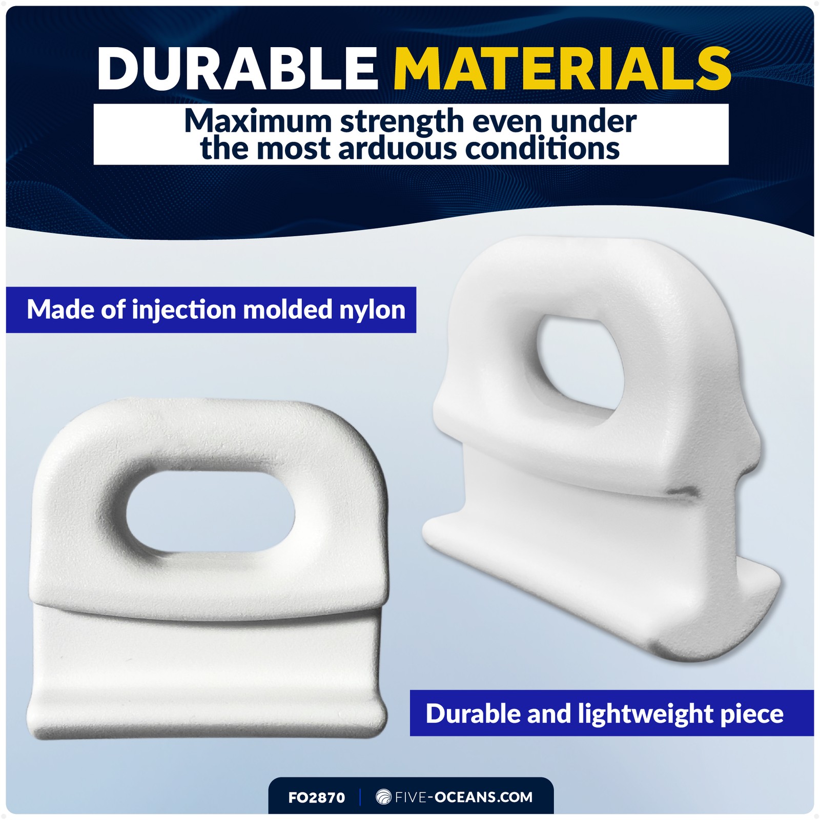 10-Pack Sail Slide - Internal Track - 7/16-Inch (11mm) - FO2870