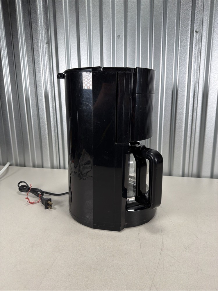 Krups ProAroma Programmable 12-Cup Coffee Maker Type 453 Black - Working!