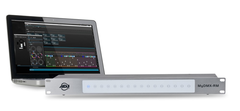 American DJ MYDMX-RM Rackmount DMX Lighting Control Device w/Software For Mac+PC