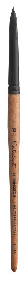 Princeton Catalyst Polytip Brush-Short Handle Round Size 12