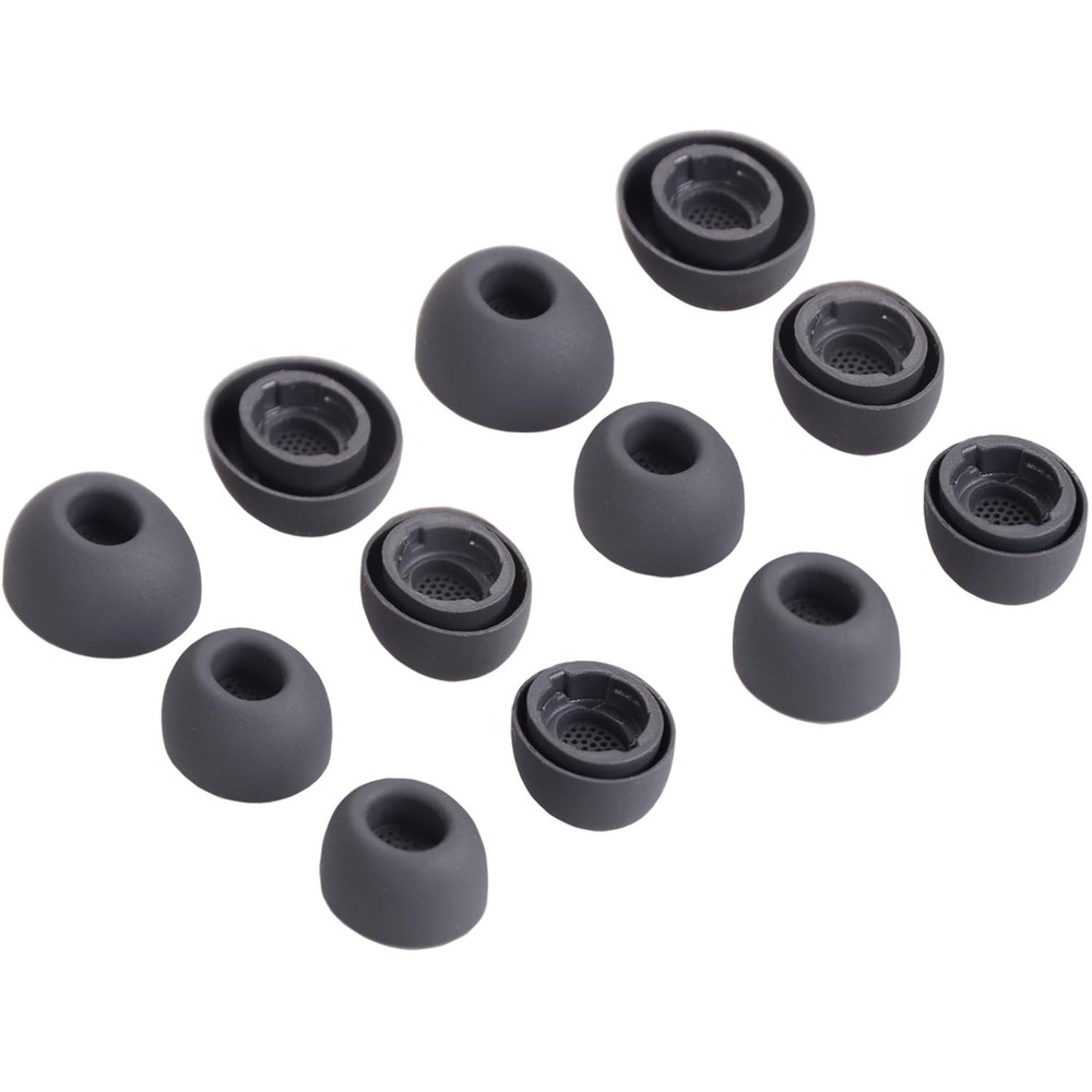 Replacement Silicone Eartips Earbuds Tips Set for Samsung Galaxy Buds 3 Gray