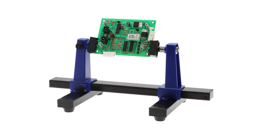 Circuit Board Holder Adjustable Retractable Rubber Feet Soldering Rework PCB Set
