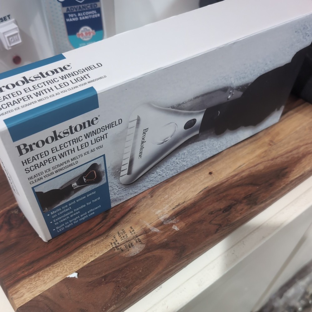 Heated Electric Windshield Scraper Snow Ice Melter