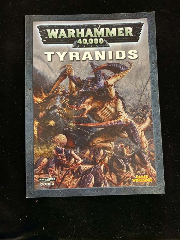 Games Workshop Warhammer 40k Tyranids Codex Lot B Rulebook 4th Edition