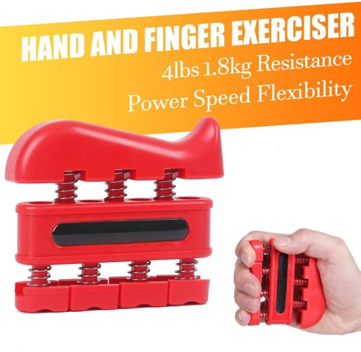 Grip Strength Trainer Kit 7PCS Adjustable Hand Gripper Finger Exerciser Set
