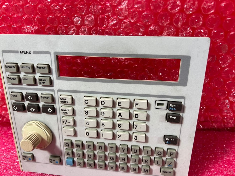 Agilent HP 1670D Deep Memory Logic Analyzer Button Panel