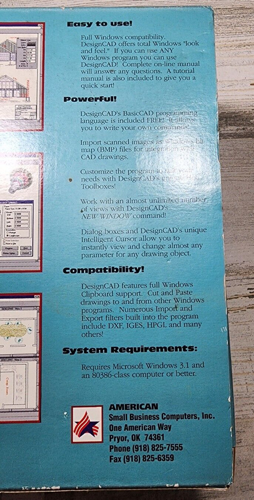 DesignCAD 2D for Windows Version 7.0 Books Only